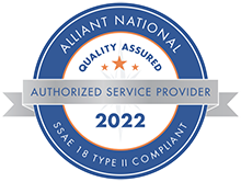 Alliant National Authorized Service Provider 2022, Quality Assured